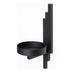 Estante para plantas montado en la pared - Estante de flores colgante - Hecho de metal - Decoración de pared moderna para sala de estar, habitación de adolescente, dormitorio, cocina - 12 x