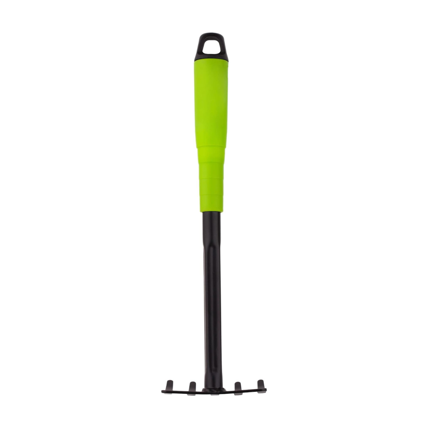 Ancinho pequeno para jardim com 5 palhetas – Ancinho à mão de aço, ferramenta de cuidado do jardim, pega ergonómica, largura de trabalho 85 mm