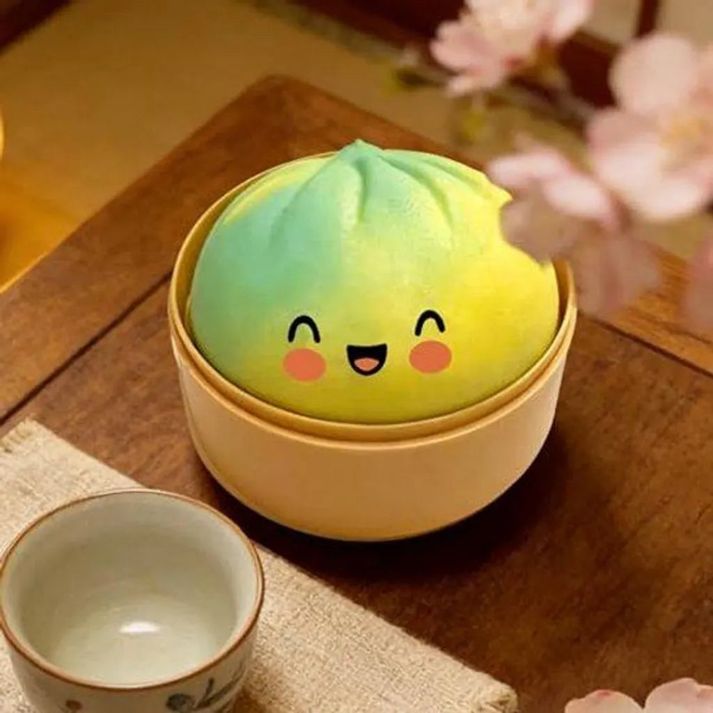 Massa de modelar macia em formato de bolinho com glitter (1 unidade) – Brinquedo antiestresse para aliviar a ansiedade – Brinquedo sensorial de retorno lento – Design de arco-íris