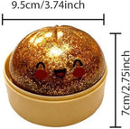 Massa de modelar macia em formato de bolinho com glitter (1 unidade) – Brinquedo antiestresse para aliviar a ansiedade – Brinquedo sensorial de retorno lento – Design de arco-íris