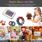 Kit de construção 3D com 216 peças – Brinquedo criativo para montar modelos, ideal para crianças e adultos.