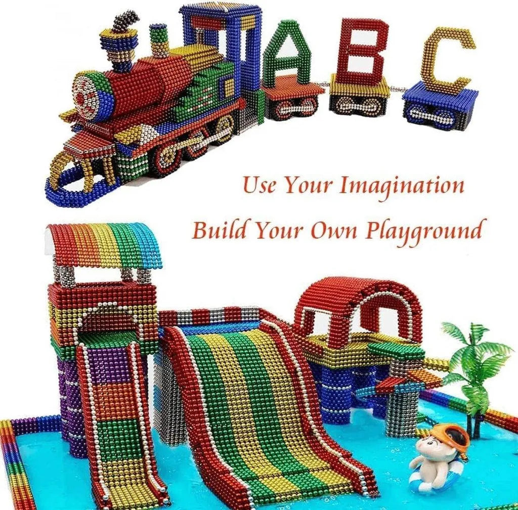 Kit de construção 3D com 216 peças – Brinquedo criativo para montar modelos, ideal para crianças e adultos.