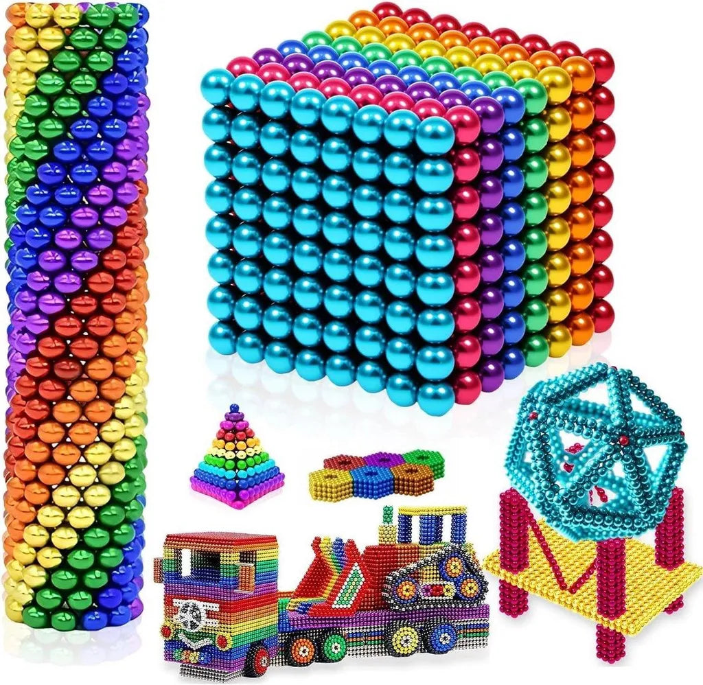 Kit de construção 3D com 216 peças – Brinquedo criativo para montar modelos, ideal para crianças e adultos.