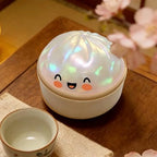 Minicee Squishy Dumpling Brinquedo Anti-Stress – Bola Macia para Apertar com Glitter