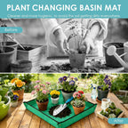Conjunto de ferramentas de jardinagem 7 unidades, kit de jardinagem bolsa de jardim com bolsa de fixação resistente, conjunto de ferramentas de mão de jardim, presentes de jardinagem para mulheres e