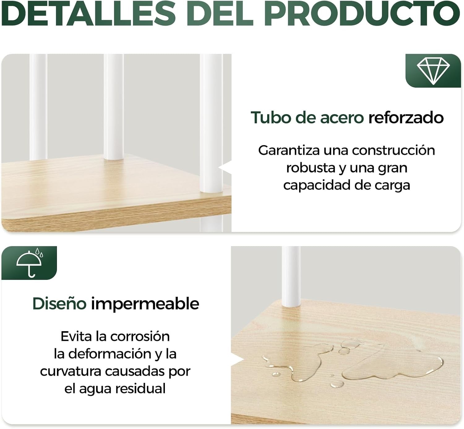 Suporte para plantas de canto estante para plantas altas de metal para várias plantas, suporte de plantas de interior de 5 níveis para pátio, jardim, varanda, sala de estar (branco)