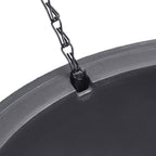 Maceta Suspensa com 3 Correntes; 100% Material Reciclado; 35 x 35 x 22 cm; Capacidade 8,6 L; Corpo de Rattan